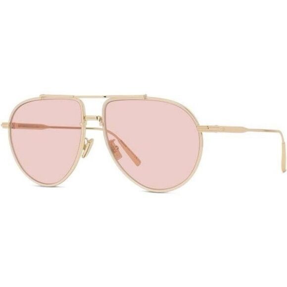 Dior BlackSuit AU Gold Aviator Sunglasses - Picture 2 of 2